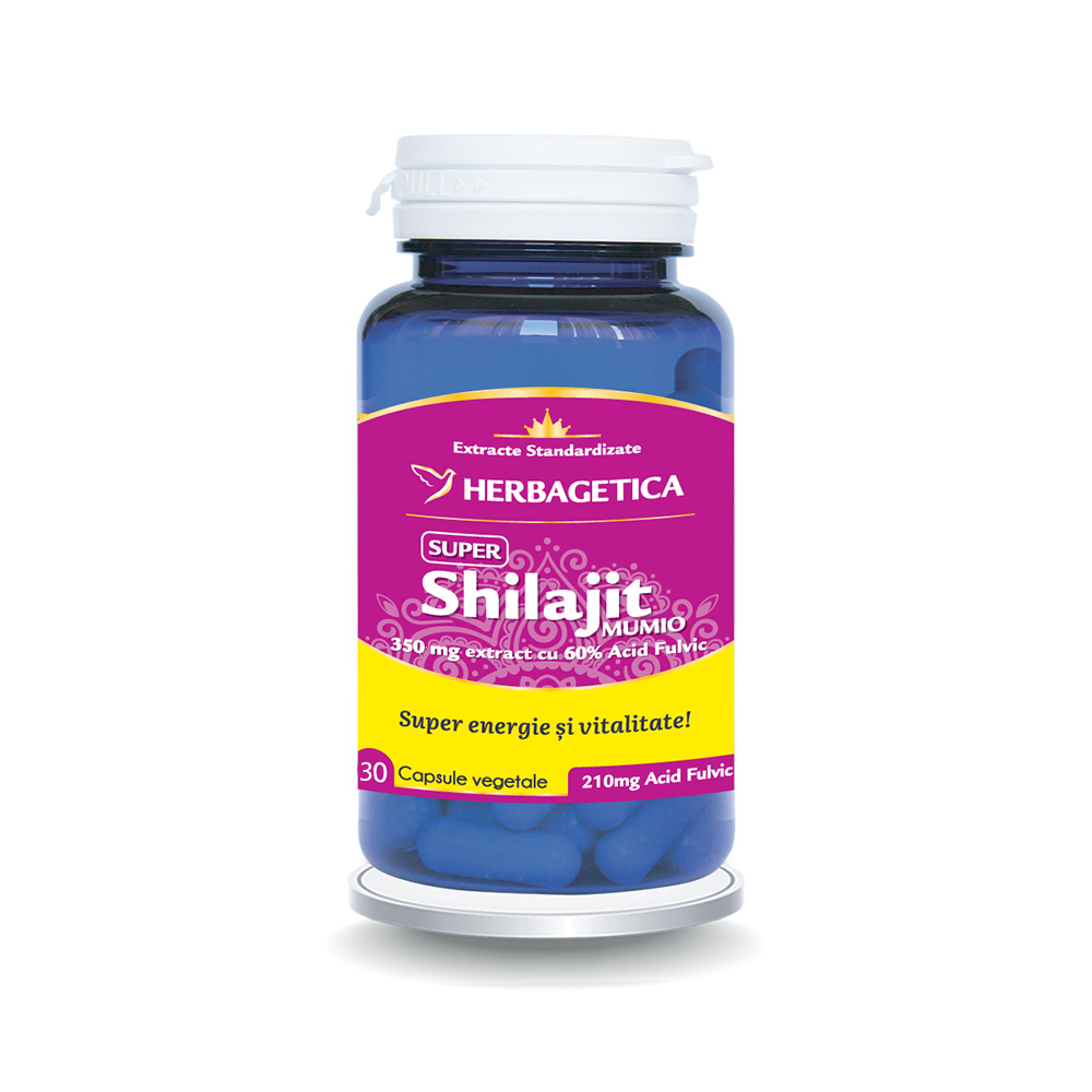 Super Shilajit Mumio, 30 capsule, Herbagetica