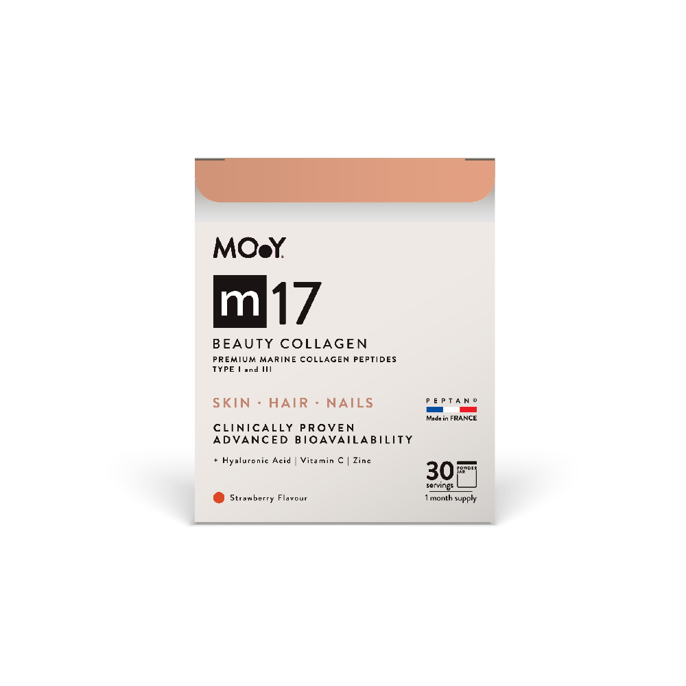 Colagen marin beauty, aroma capsuni m17, 210 g, Molecules Of Youth