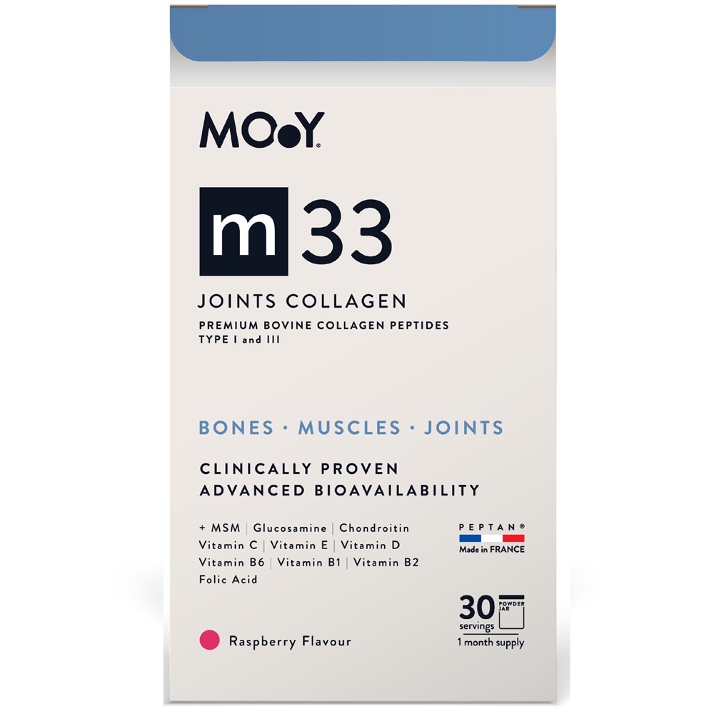 Colagen cu aromo de zmeura Joints M33, 390 g, Molecules Of Youth