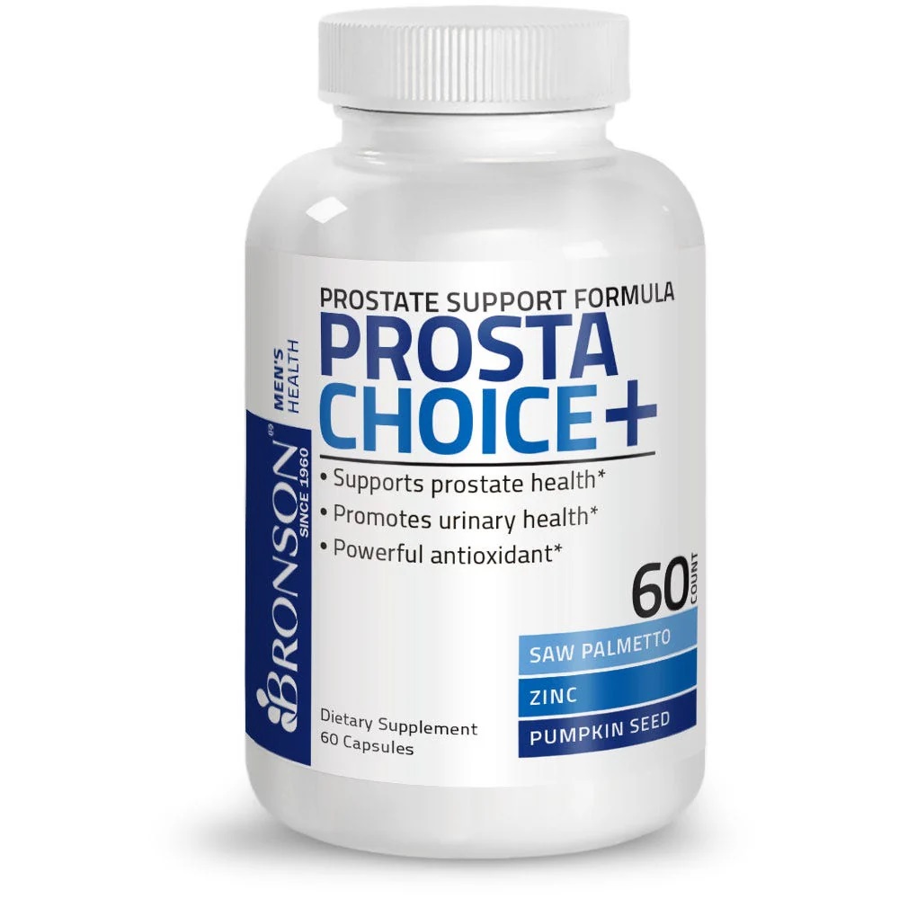 Supliment pentru prostata ProstaChoice+, 60 capsule, Bronson