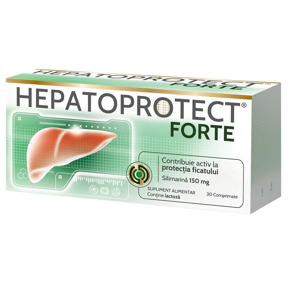 Hepatoprotect Forte, 30 comprimate, Biofarm