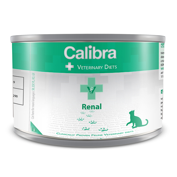 Hrana umeda pentru pisici Renal, 200 g, Calibra