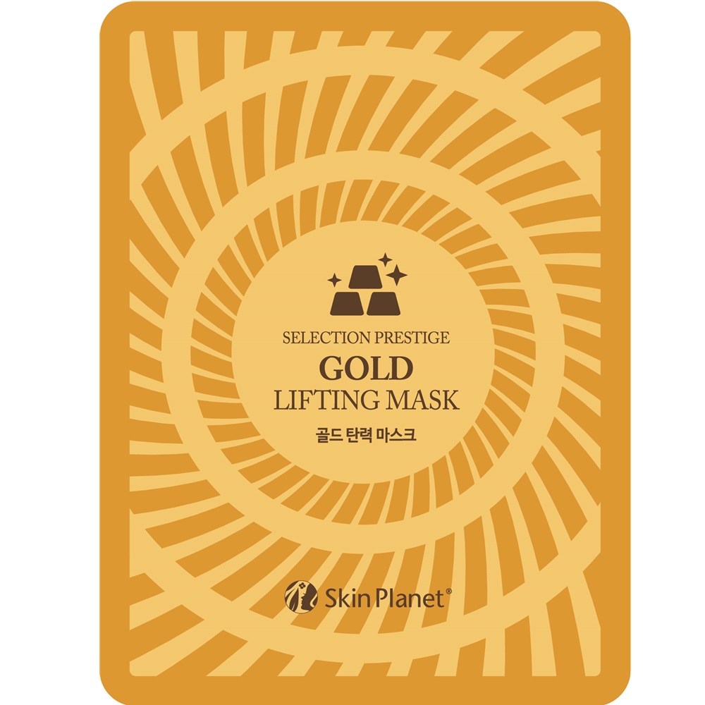 Masca tip servetel Gold Lifting Skin Planet, 25 g, Mijin