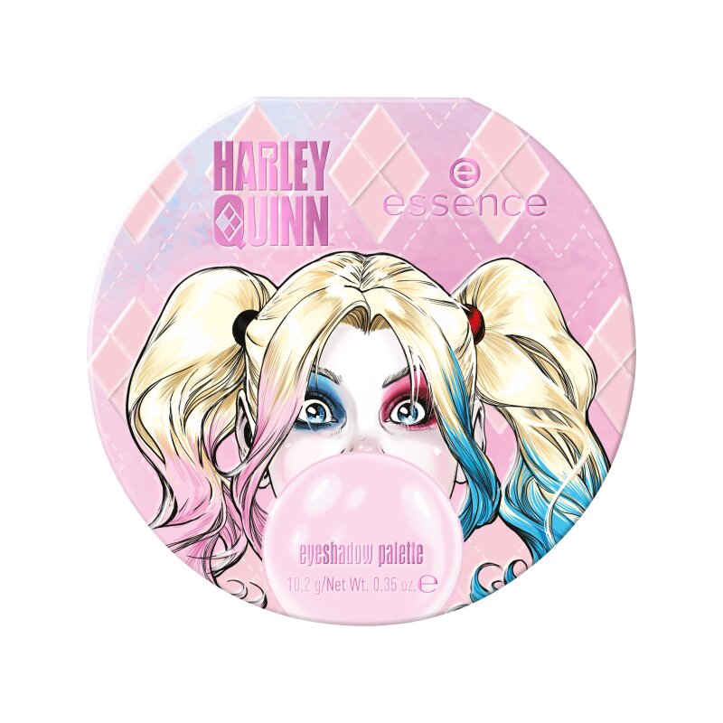 Paleta de farduri pentru ochi 01 - Hey Puddin' Harley Quinn, 10.2 g, Essence