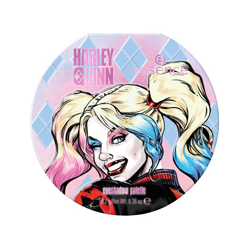 Paleta de farduri pentru ochi 02 - Mad Love Harley Quinn, 10.2 g, Essence