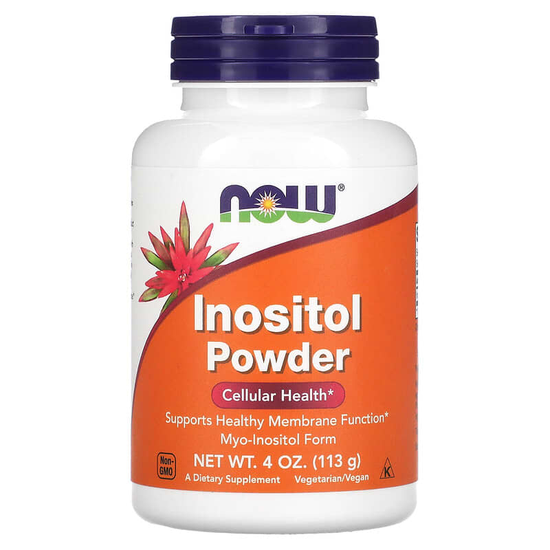 Supliment alimentar Inozitol Pulbere, 113 g, Now Foods