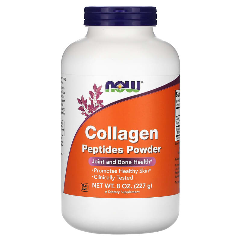Peptide de colagen hidrolizat, 227 g, Now Foods