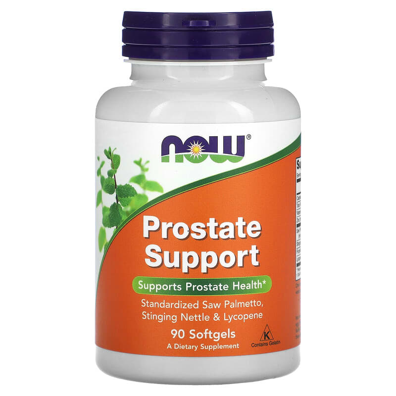 Suplimente pentru prostate Prostate Support, 90 gelule moi, Now Foods