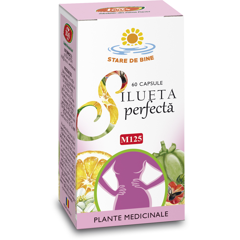 Silueta perfecta M125, 60 capsule, Fares