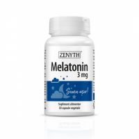 Melatonin 3 mg, 30 capsule vegetale, Zenyth