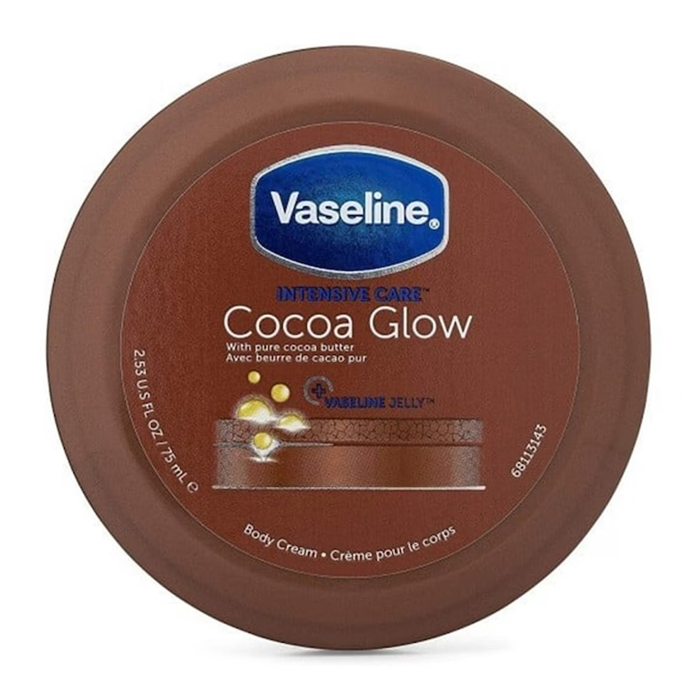 Crema de corp cu unt de Cacao, Cocoa Glow, 75 ml, Vaseline