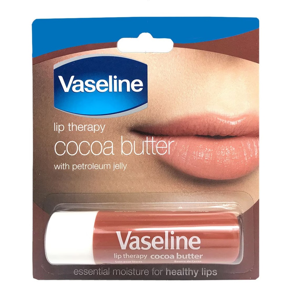Balsam de buze cu unt de Cacao, 4.8 g, Vaseline
