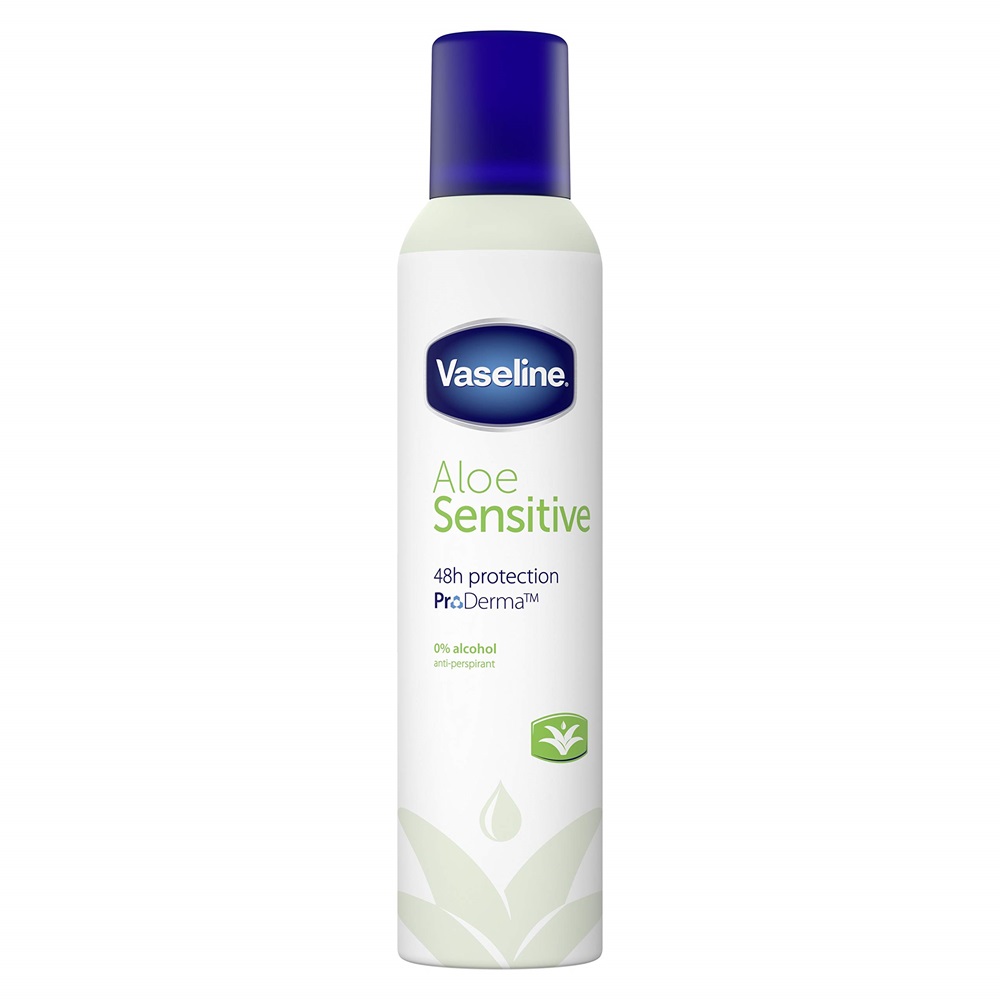 Deodorant spray Aloe Sensitive, 250 ml, Vaseline