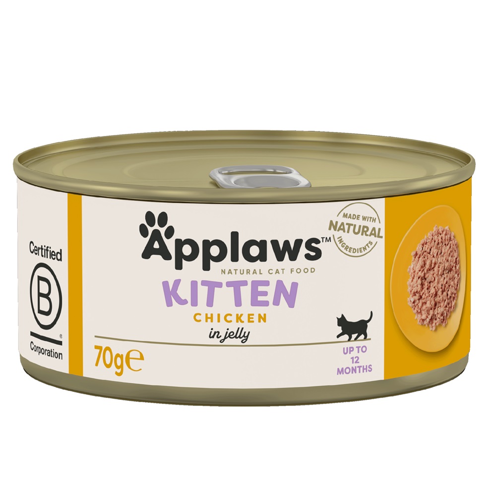 Hrana umeda pentru pisici cu pui Kitten, 70 g, Applaws