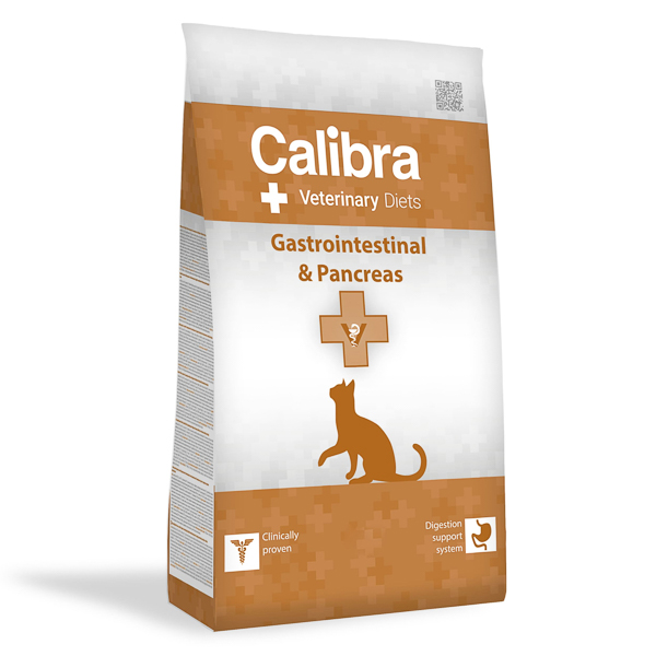 Hrana uscata pentru pisici Gastrointestinal & Pancreas, 2 Kg, Calibra