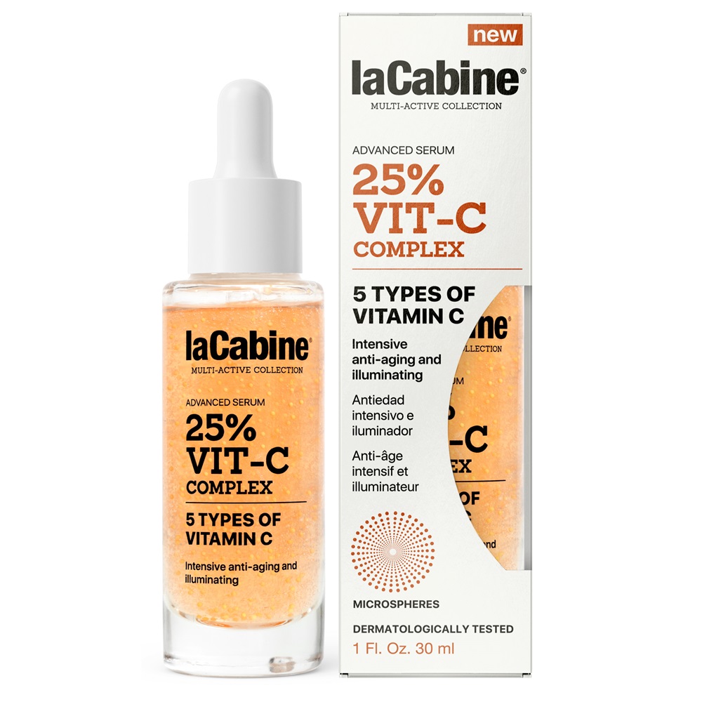 Serum de fata cu 25% vitamina C Multi-active, 30 ml, La Cabine