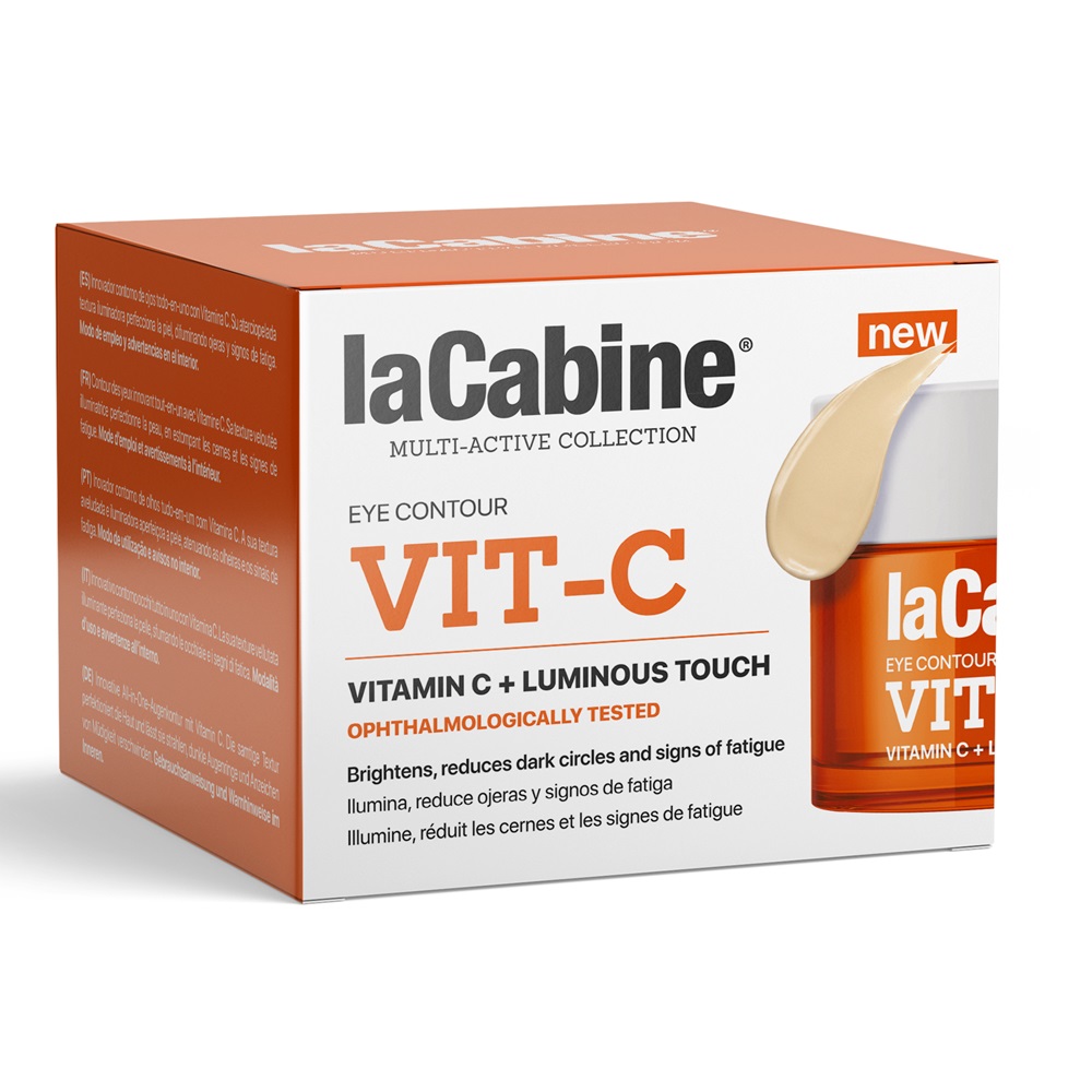 Crema iluminatoare pentru conturul ochilor Vitamin C + Luminous Touch, 15 ml, La Cabine