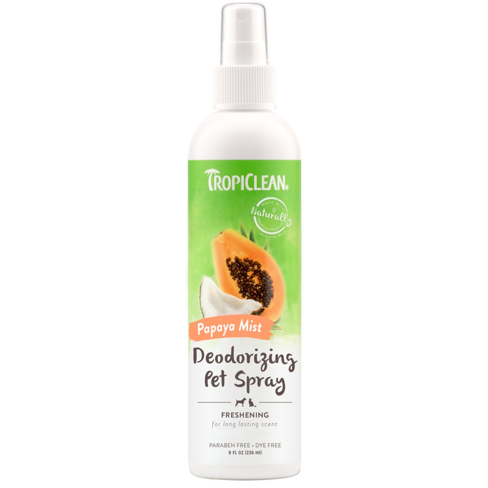 Parfum pentru caini si pisici Papaya Mist Grooming, 236 ml, Tropiclean