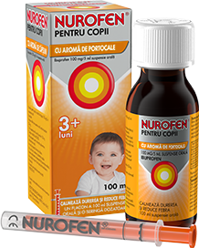 Poza pachet Pentru Copii Cu Aroma de Portocale 100 mg / 5 ml