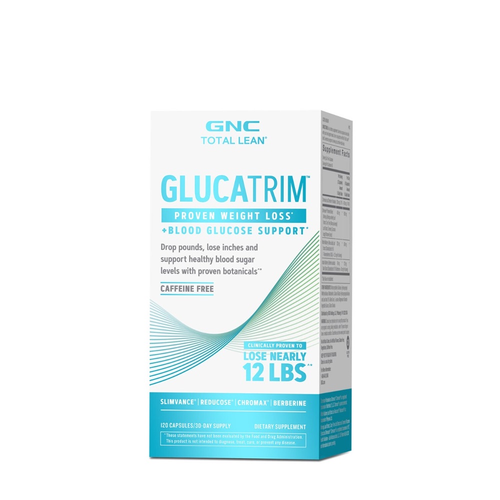Formula avansata pentru slabit GlucaTrim Total Lean, 120 capsule, GNC