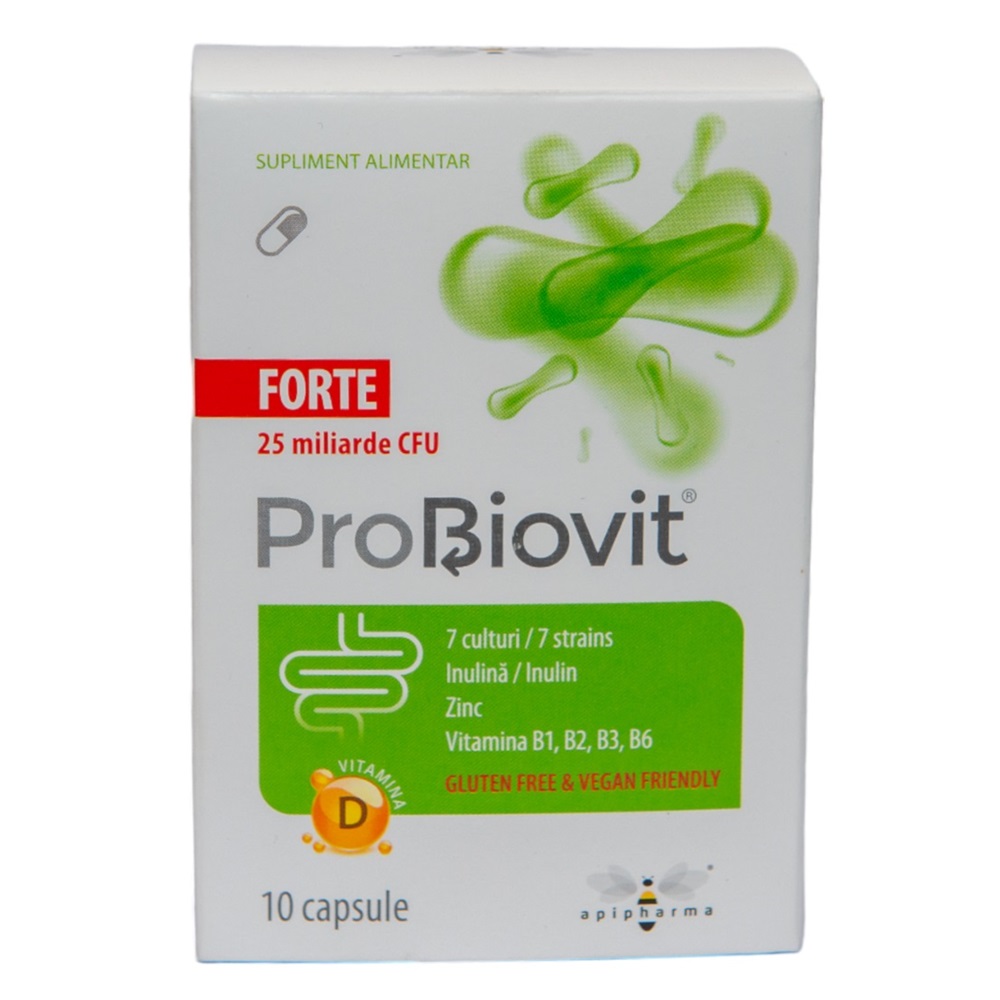 Probiovit Forte, 10 capsule, Apipharma