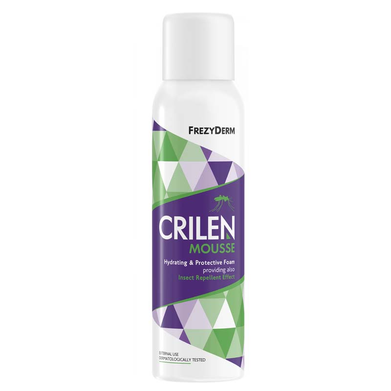 Spuma cu uleiuri esentiale impotriva intepăturilor insectelor Crilen, 150 ml, Frezyderm