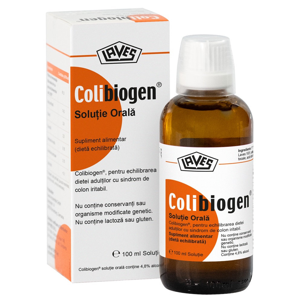 Solutie orala Colibiogen, 100 ml, Laves