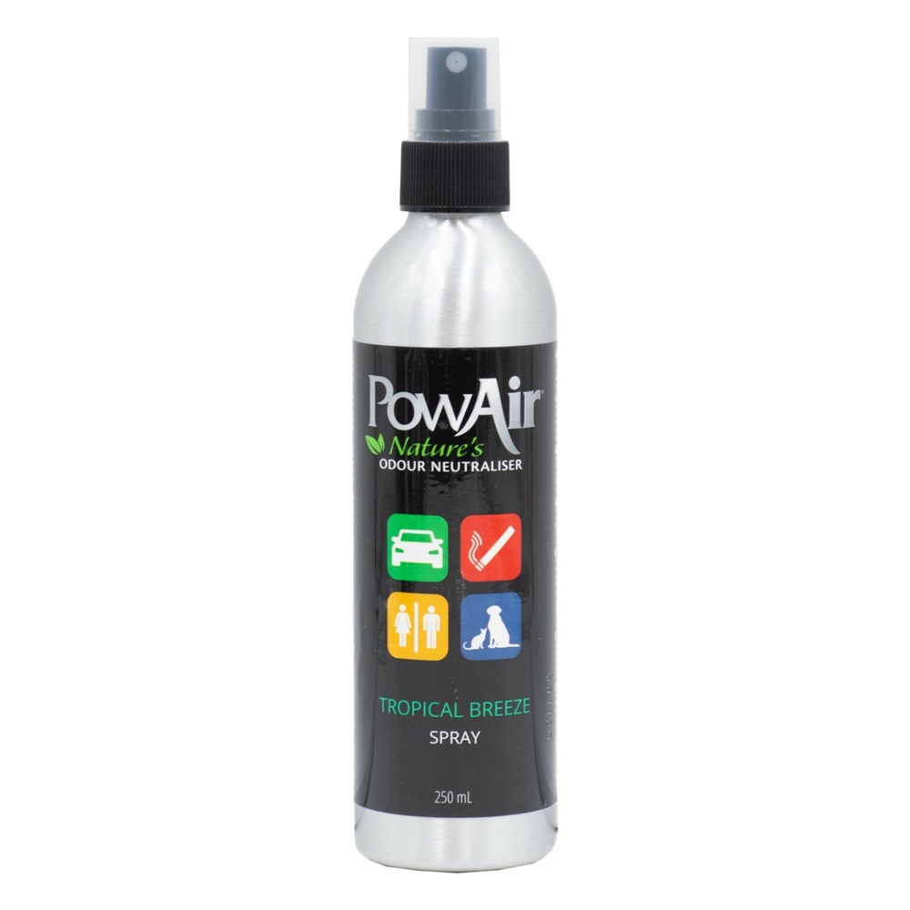 Spray neutralizator de miros si odorizant Tropical Breeze, 250 ml, PowAir