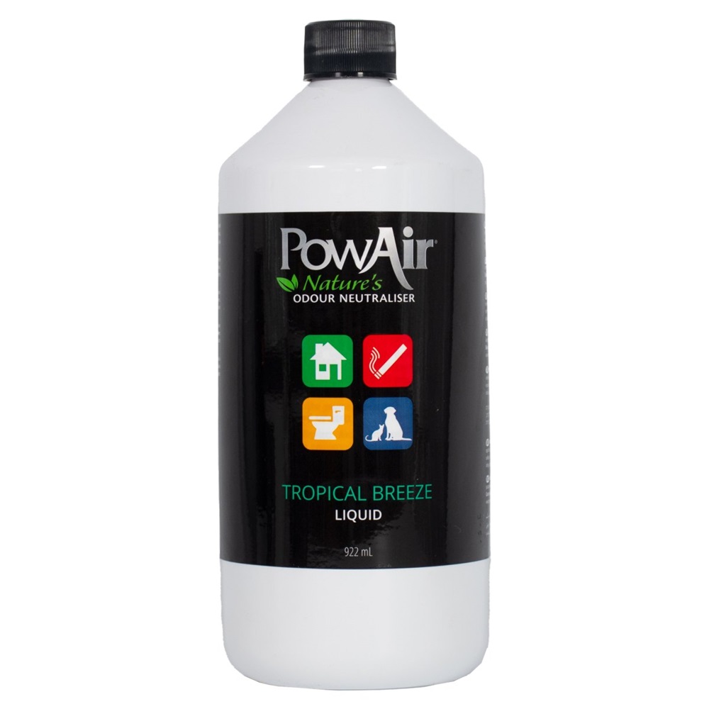 Lichid neutralizator de miros si odorizant Tropical Breeze, 922 ml, PowAir