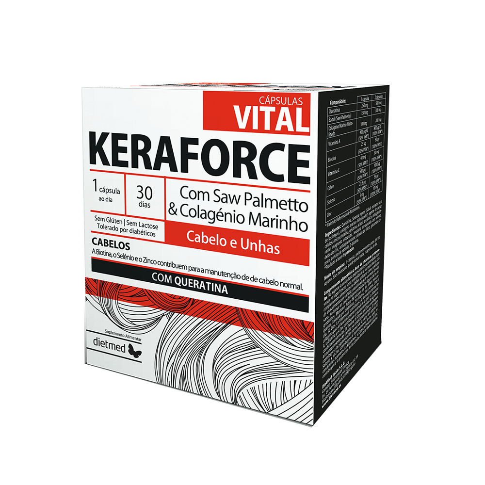 Keraforce Vital, 30 capsule, Dietmed
