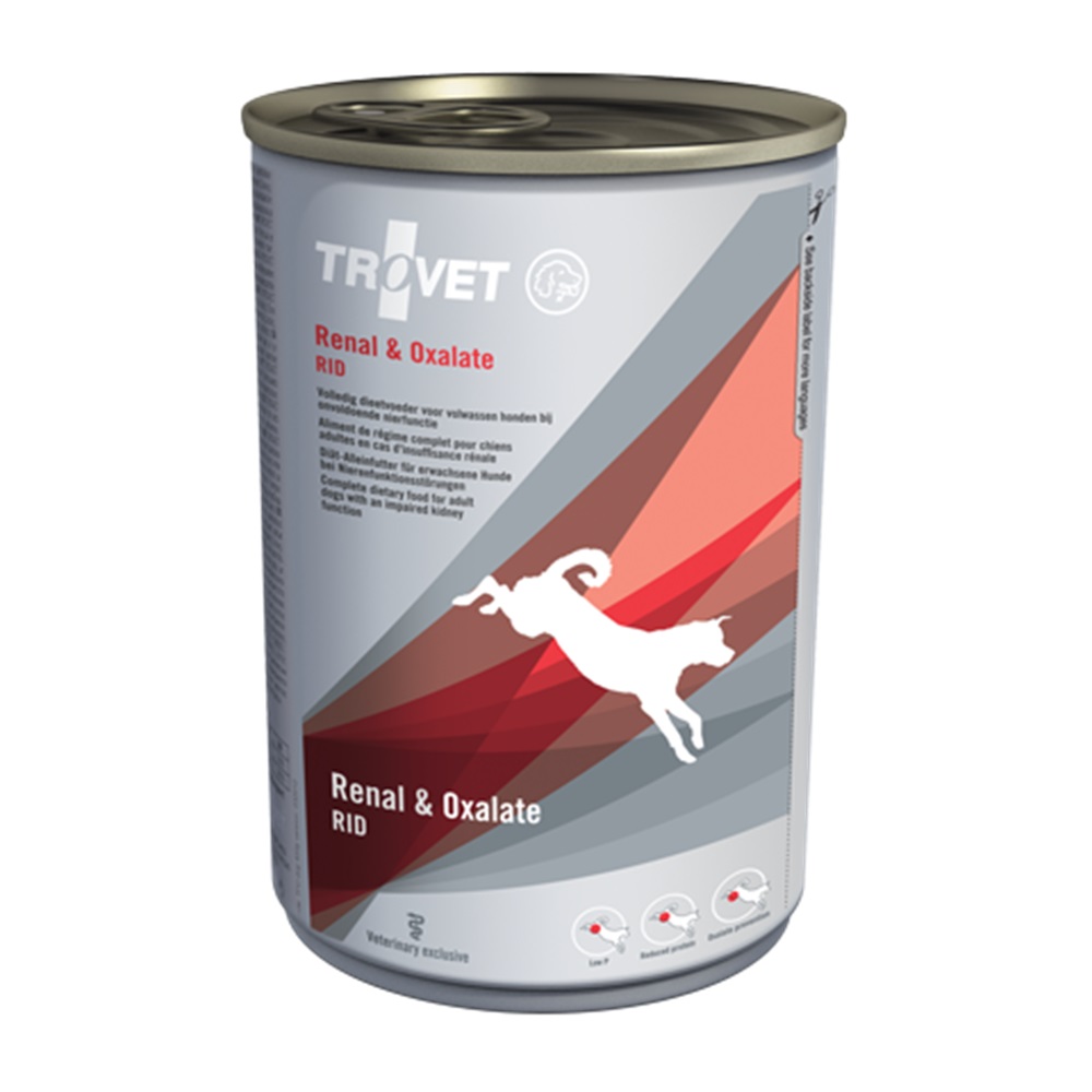 Hrana umeda  dietetica pentru caini Renal&Oxalate Tro.Dog, 400 g, Trovet