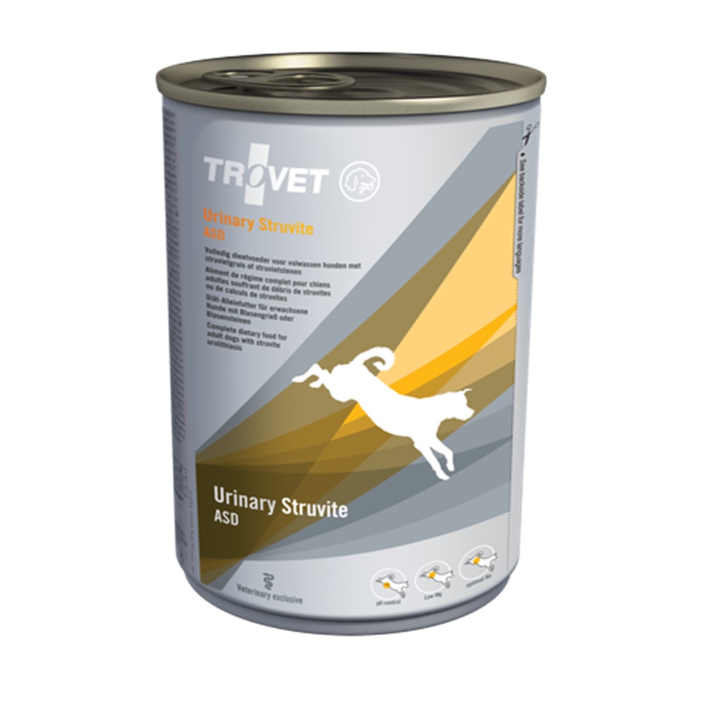 Hrana umeda dietetica pentru caini Urinary Struvite Tro.Dog, 400 g, Trovet