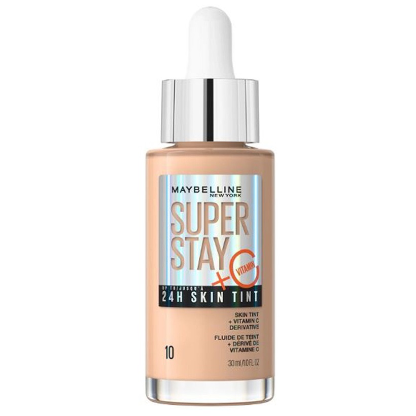Fond de ten Nuanta 10 SuperStay Glow Skin Tint, 30 ml, Maybelline
