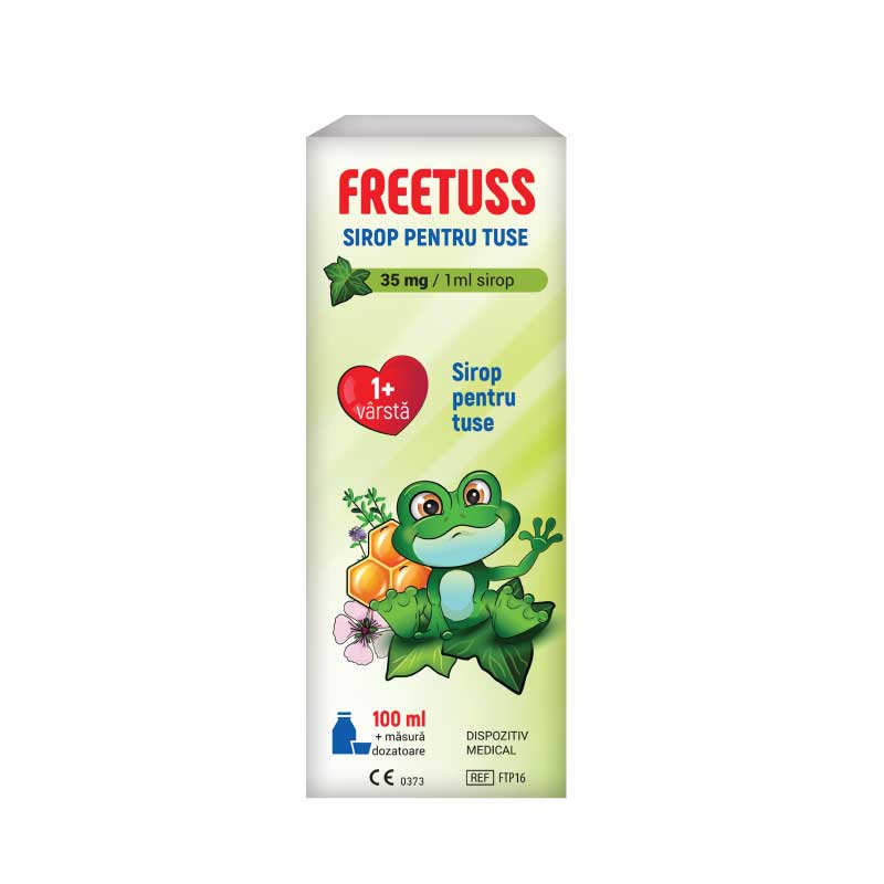 Sirop de tuse pentru copii Freetuss, 100 ml, Vedra