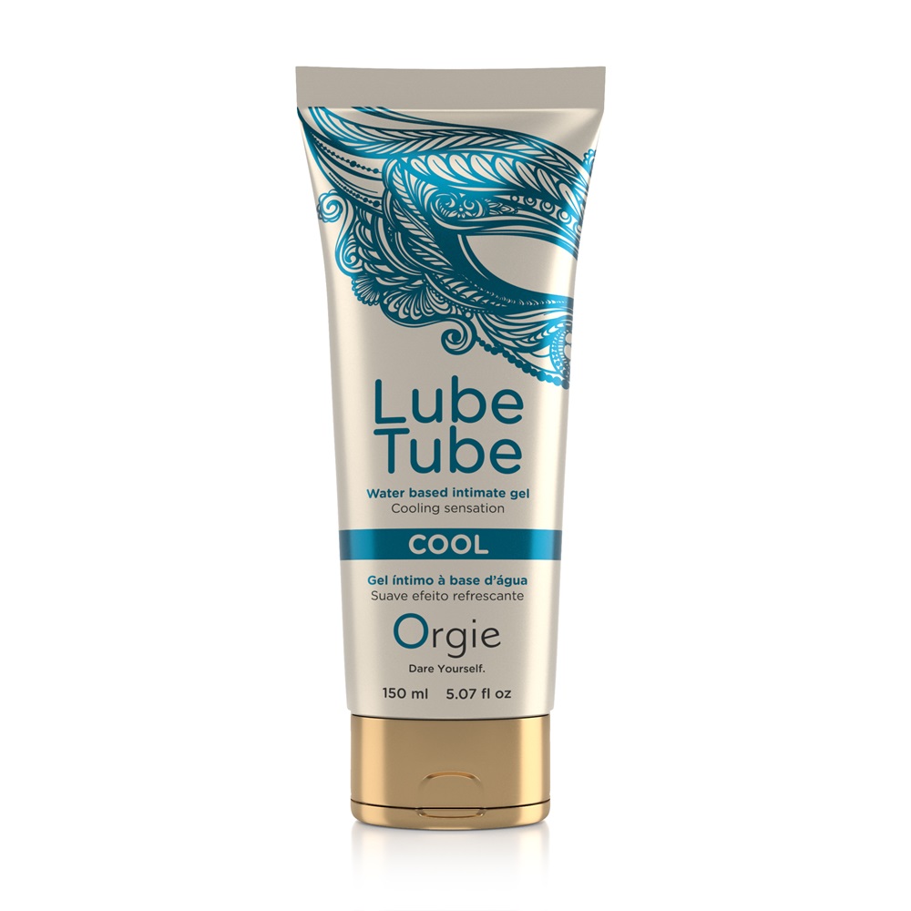 Gel intim pe baza de apa cu efect de racorire Cool Lube Tube, 150 ml, Orgie