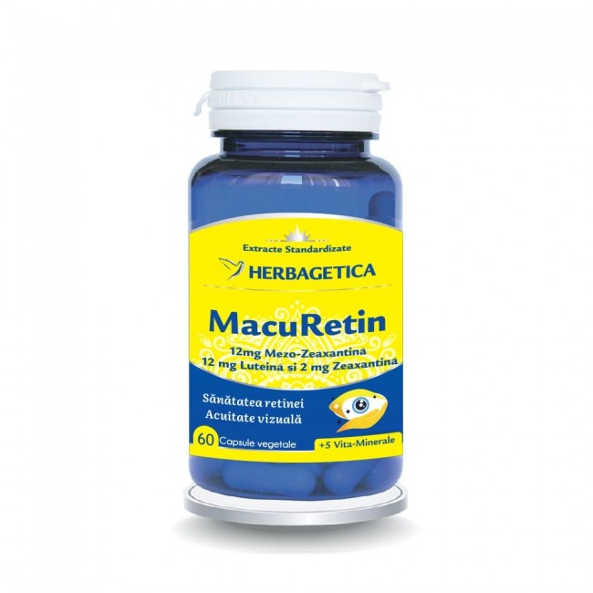 MacuRetin, 60 capsule, Herbagetica