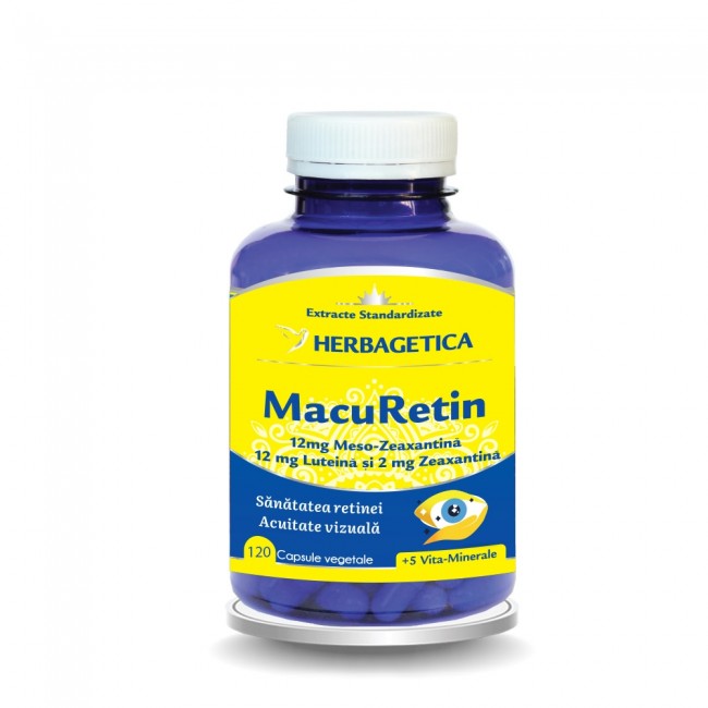 MacuRetin, 120 capsule, Herbagetica