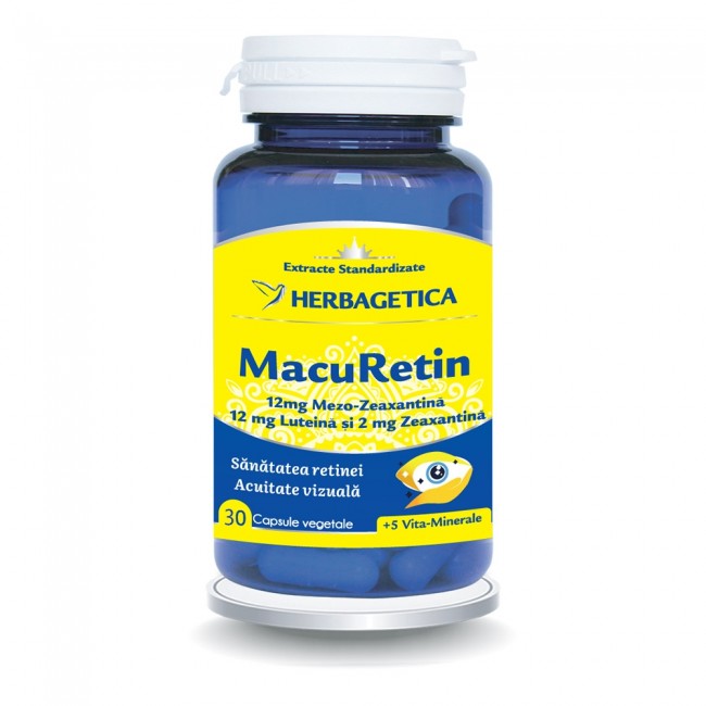 MacuRetin, 30 capsule, Herbagetica