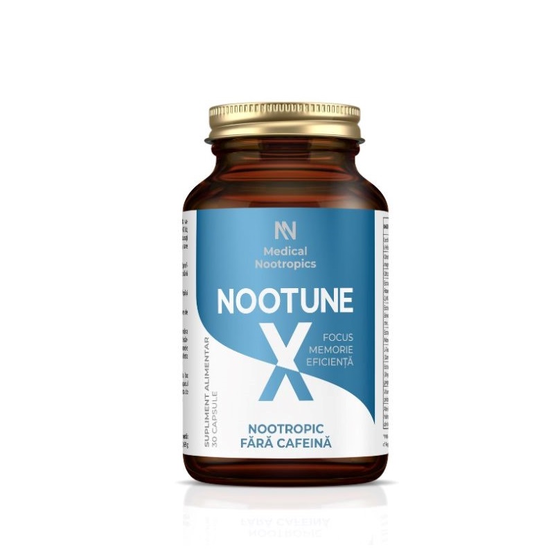 Supliment alimentar premium fara cafeina Nootune, 30 capsule, Medical Nootropics