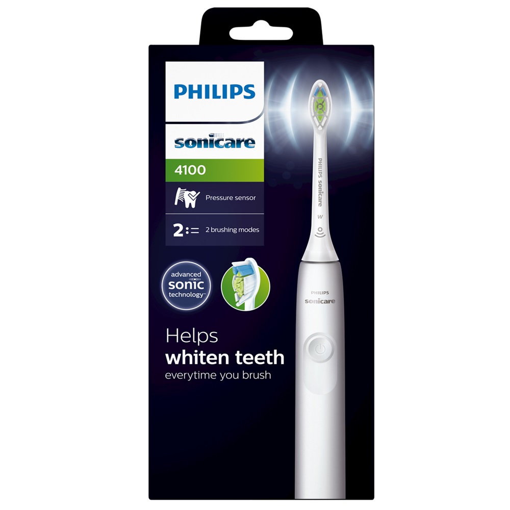 Periuta de dinti electrica 4100 Alb, 1 bucata, Philips Sonicare