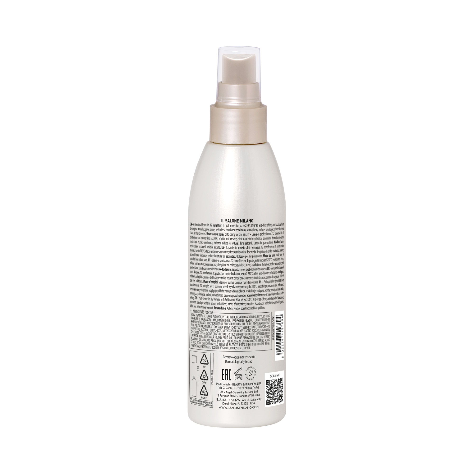 Spray leave in beneficii multiple Il Salone, 200 ml, Alfaparf