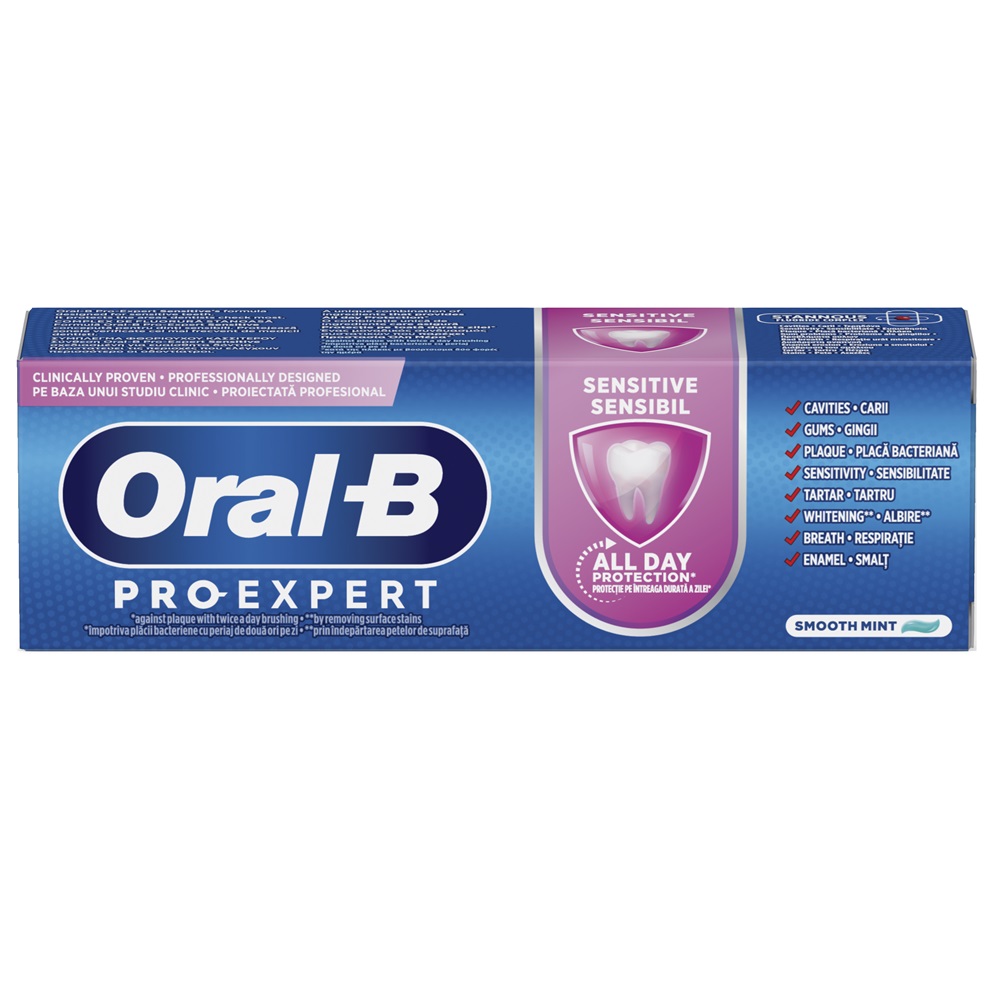 Pasta de dinti Pro Expert Sensitive Protect, 75 ml, Oral-B