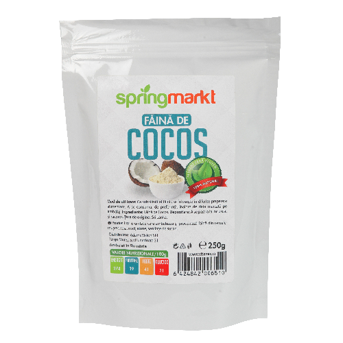 Faina de Cocos Eco (AF151), 250 g, Spring Markt