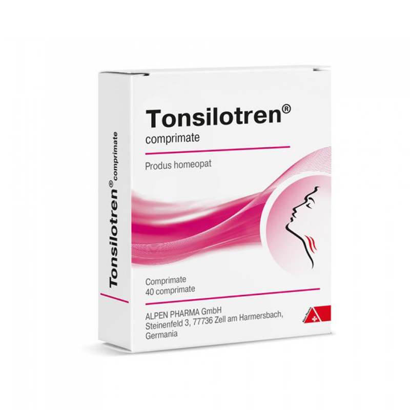 Tonsilotren, 40 comprimate, Alpen Pharma
