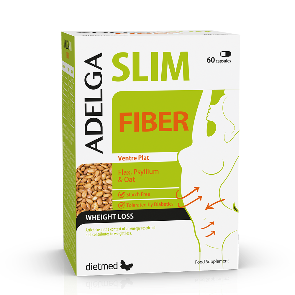 Adelga Slim Fiber, 60 capsule, Dietmed