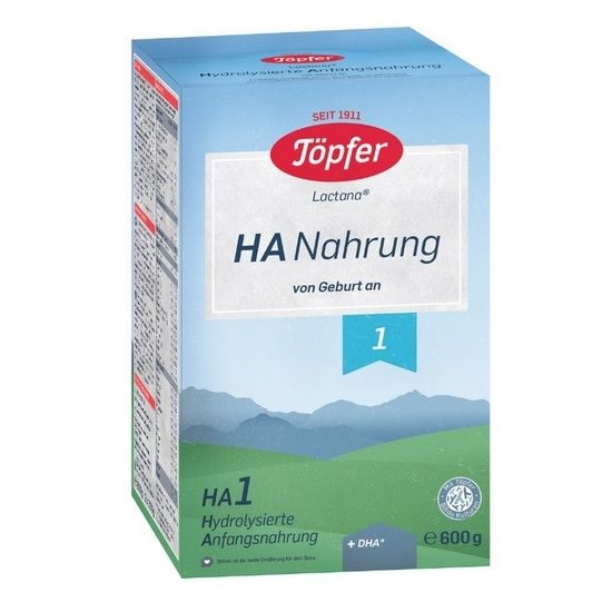 Lapte formule hipoalergenice Lactana HA1, 600 g, Topfer