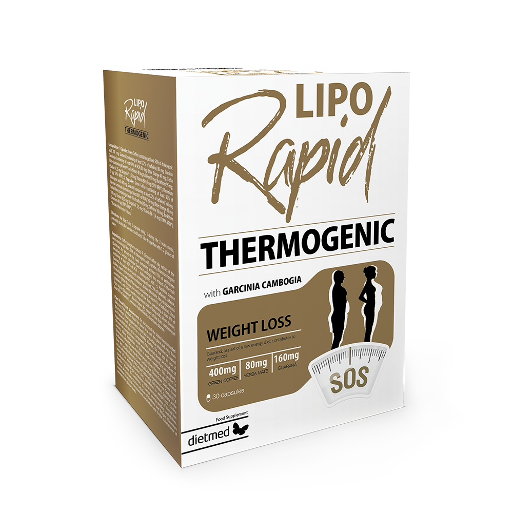 Lipo Rapid Thermogenic, 30 capsule vegetale, Dietmed
