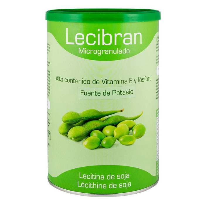 Lecitina microgranulata de soia Lecibran, 400 g, Nutriops