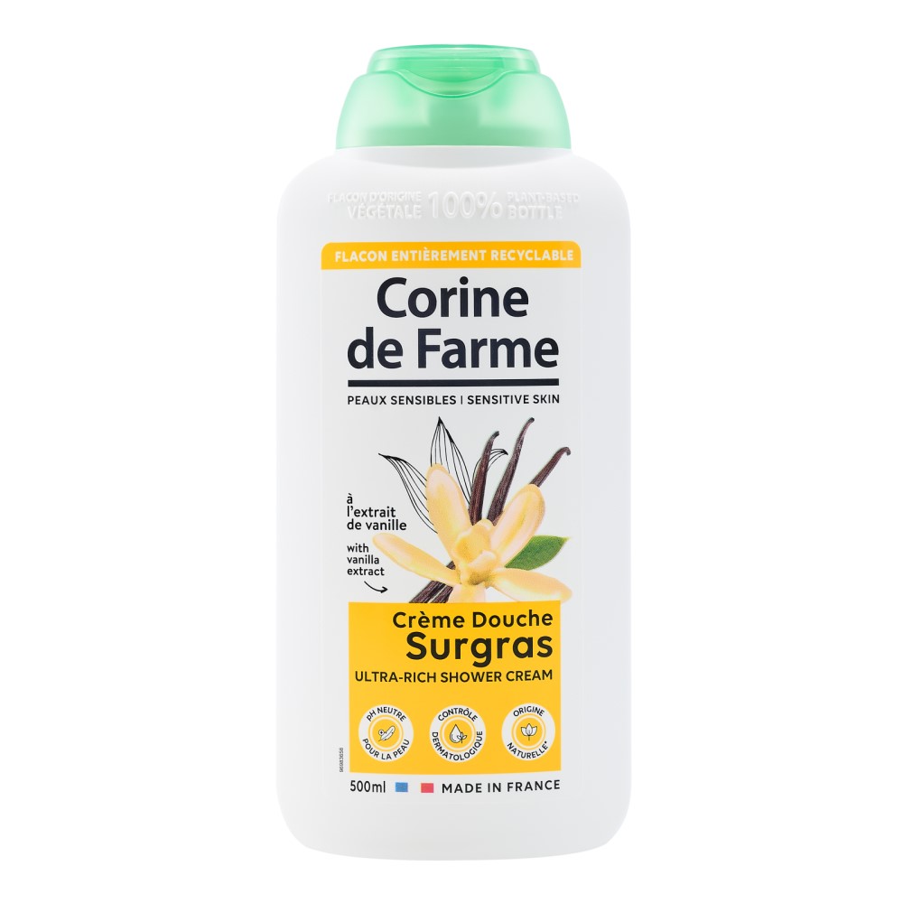 Crema de dus cu extract de vanilie, 500 ml, Corine de Farme : Farmacia ...