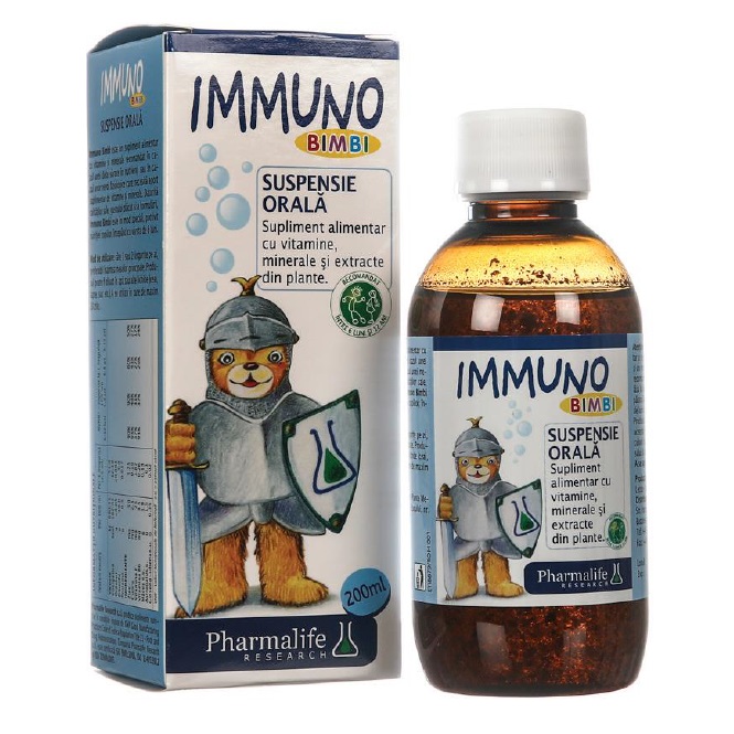 Immuno Bimbi suspensie orala, 200 ml, Pharmalife